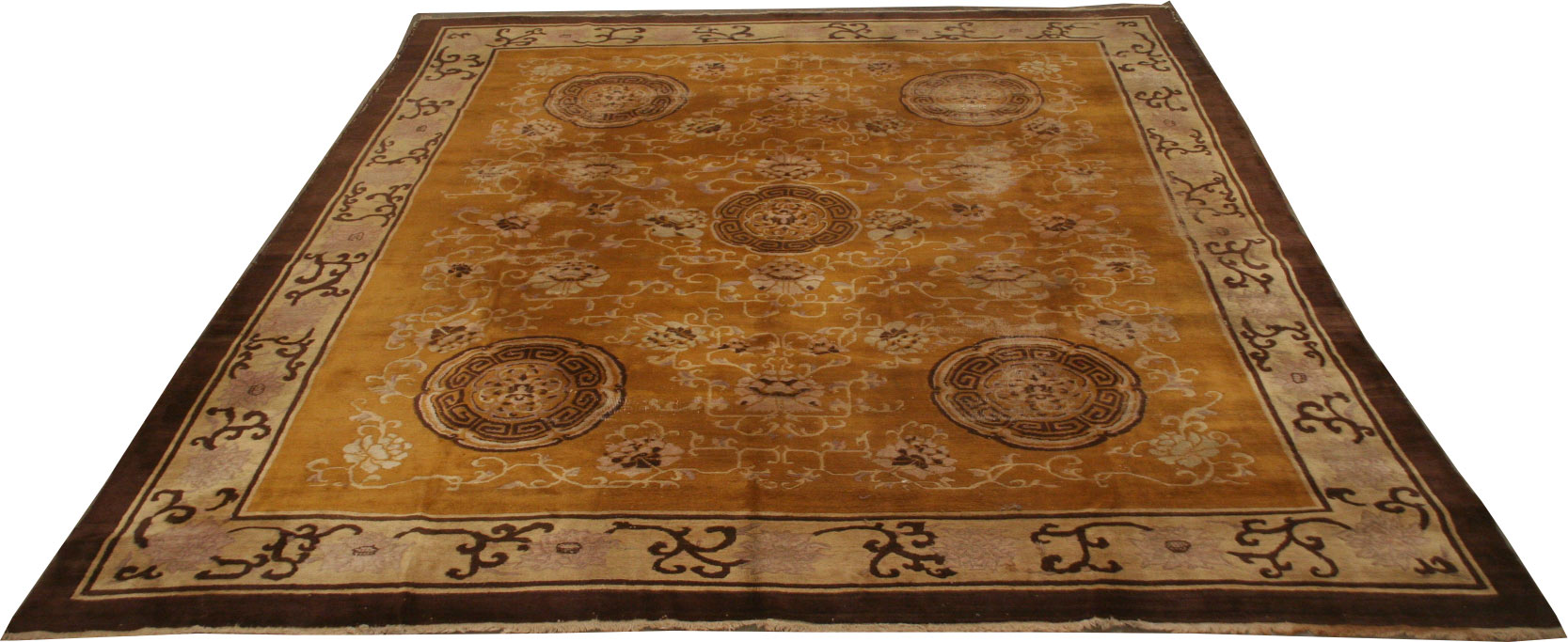 alfombra china antigua